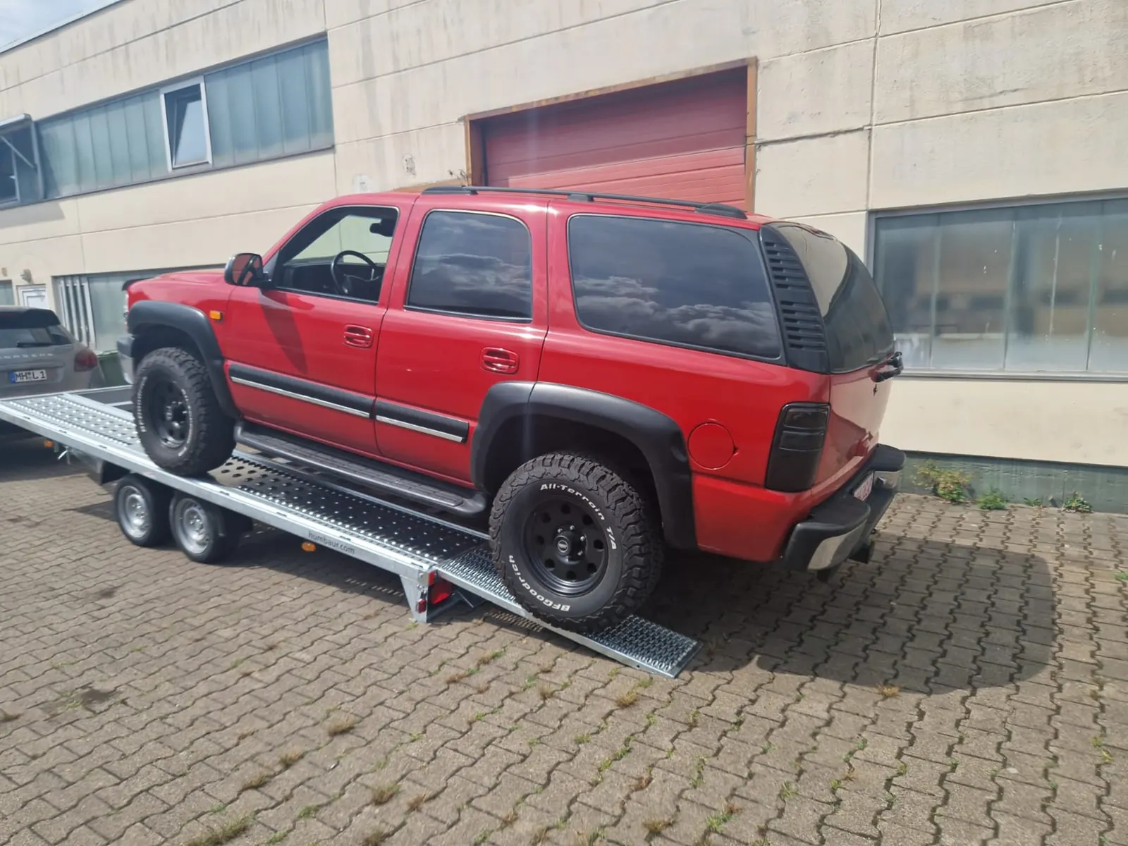 Anhänger bei Langlitz in Mülheim an der Ruhr