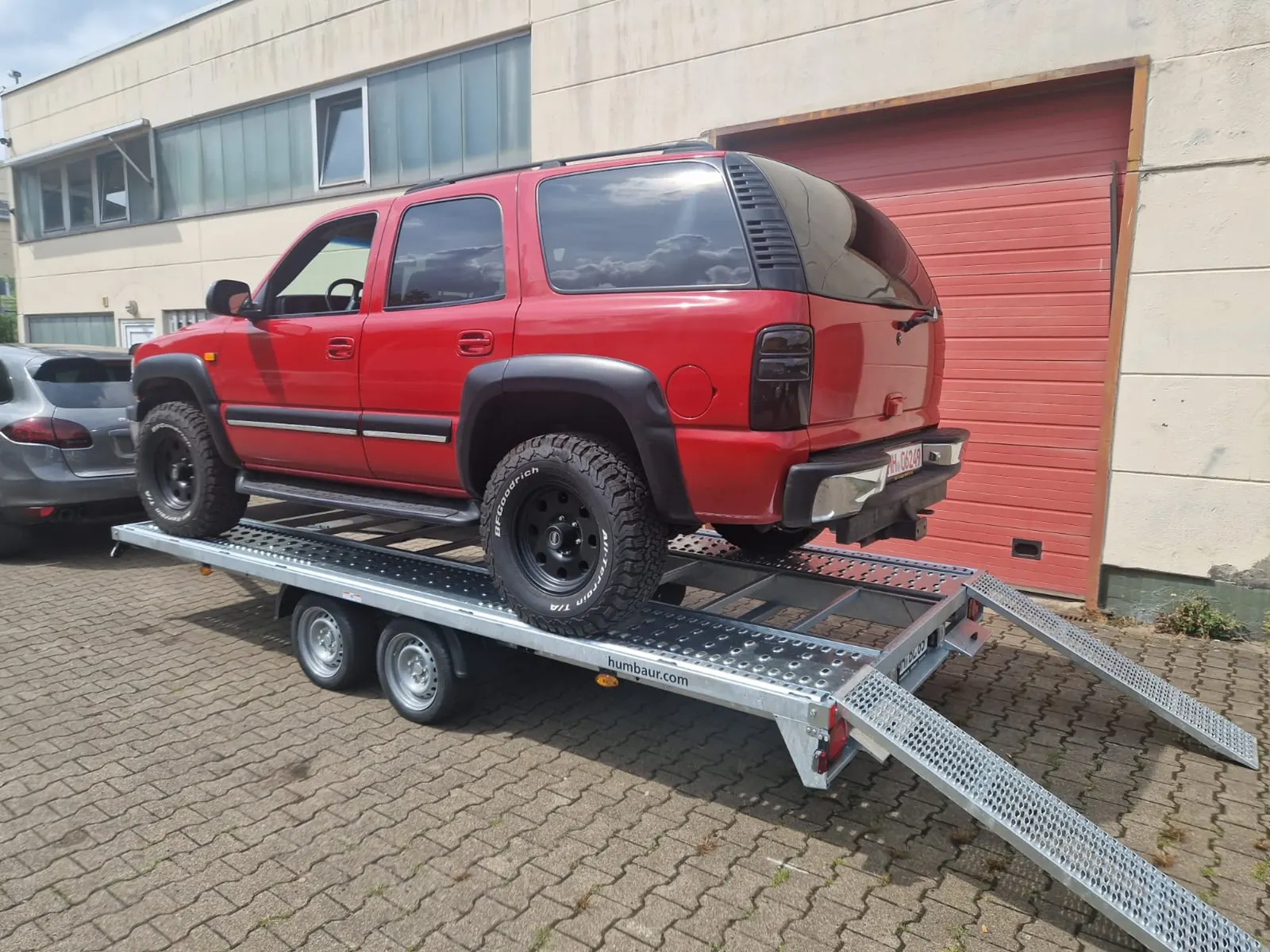 Anhänger bei Langlitz in Mülheim an der Ruhr