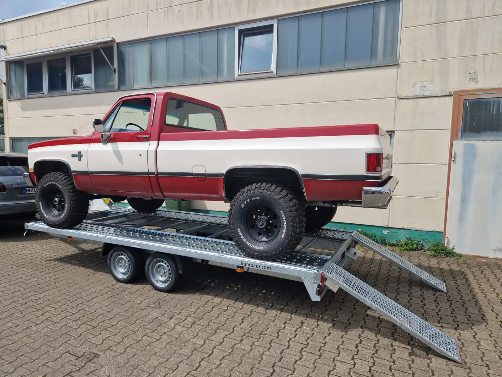 Anhänger bei Langlitz in Mülheim an der Ruhr