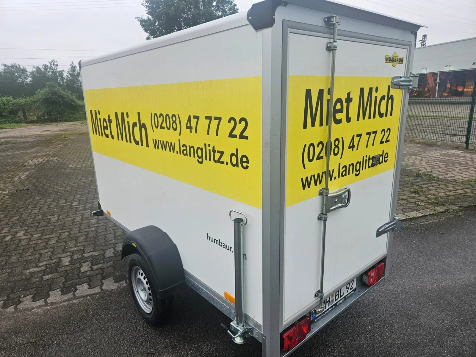 Anhänger bei Langlitz in Mülheim an der Ruhr